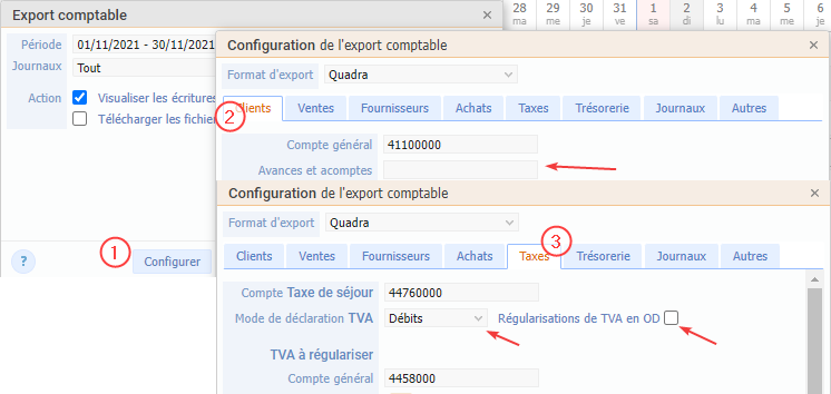 Export Comptable Exemple TVA