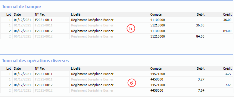 Export Comptable Exemple TVA