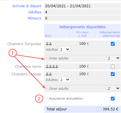 prestations automatiques