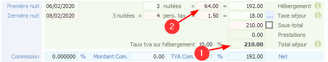 Taxe de séjour